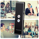Tradutor vocal instantâneo Sxjdwz para negócios, dispositivo eletrônico de dicionários e tradutores multilíngues.