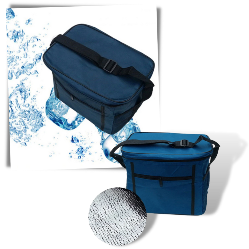 Bolsa térmica Laidan para almoço com isolamento, resistente à água, ideal para manter alimentos e bebidas frescos.
