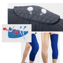 Joelheira anti-colisão Vbiger, material esportivo respirável, com proteção para joelhos em imagem.