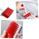 Acessórios para computadores Celectigo, kit de limpeza 5-em-1 para teclados e fones de ouvido, incluindo escova, cotonetes e sprays.