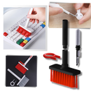 Acessórios para computadores Celectigo, kit de limpeza 5 em 1 para teclado e fones de ouvido, com escovas e sprays de limpeza.