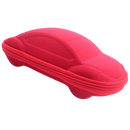 Estojo para óculos de sol infantil da Wellpaid Entity, em vermelho, para proteger óculos de crianças.