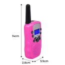 Par de walkie-talkies para crianças Retevis, brinquedo de comunicação portátil com design colorido e compacto.