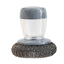 Escova de mão distribuidora de sabonete da marca Figures, ideal para dispensar sabonete ou loção na cozinha.