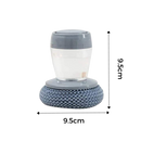 Escova de mão para dispenser de sabonete da marca Figures, com design para distribuir sabonete ou loção na cozinha.