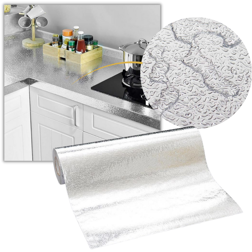 Papel de parede para cozinha resistente a óleo da Gustave, com design decorativo para ambientes culinários.
