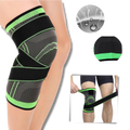 Joelho com manchon de compressão Mumian, roupa de fitness e esportes, tecido ajustado para suporte e conforto na prática esportiva.