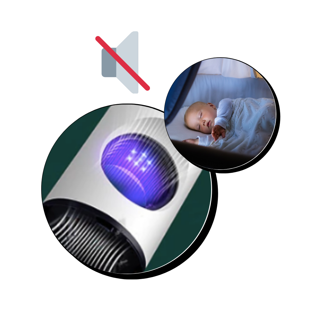 Lâmpada LED anti-mosquito Supervalue para desinsetização, operação silenciosa, ideal para eliminar insetos indesejados.