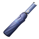 Guarda-chuva LED azul resistente ao vento para chuva e sol, com iluminação integrada, da marca Cn.