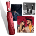 Guarda-chuva com LED resistente ao vento, ideal para chuva e sol, marca Cn, com iluminação integrada visível na imagem