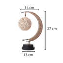 Lampe led "Lune" enchantée