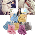 Boneco de pelúcia elefante grande da Topmall, fofinho e macio, ideal para crianças como brinquedo ou decoração.
