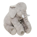 Elefante de pelúcia grande da Topmall, fofinho e macio, ideal para decoração ou presente para crianças.