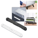 Suporte leve e invisível para notebook em alumínio, acessório para computadores da Thinkstar, mantém o laptop elevado e estável.