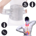 Cinta de suporte lombar ortopédica da Tynor Orthotics, para alívio e suporte na região lombar, visualizada na imagem.