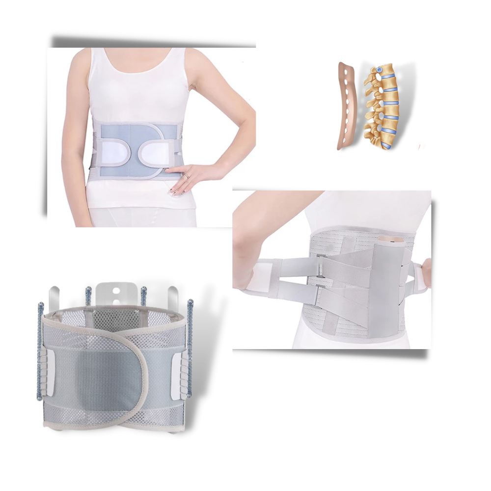 Cinta de suporte lombar ortopédica Tynor Orthotics para cuidado das costas, com design ajustável e suporte ergonômico para alívio da dor.