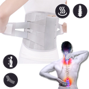 Cinta de suporte lombar ortopédica da Tynor Orthotics, para alívio e suporte na região lombar, visualizada na imagem.