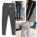 Legging de maternidade Bumpstart, calça pantalona confortável para gravidez, tecido elástico e ajustado ao corpo.