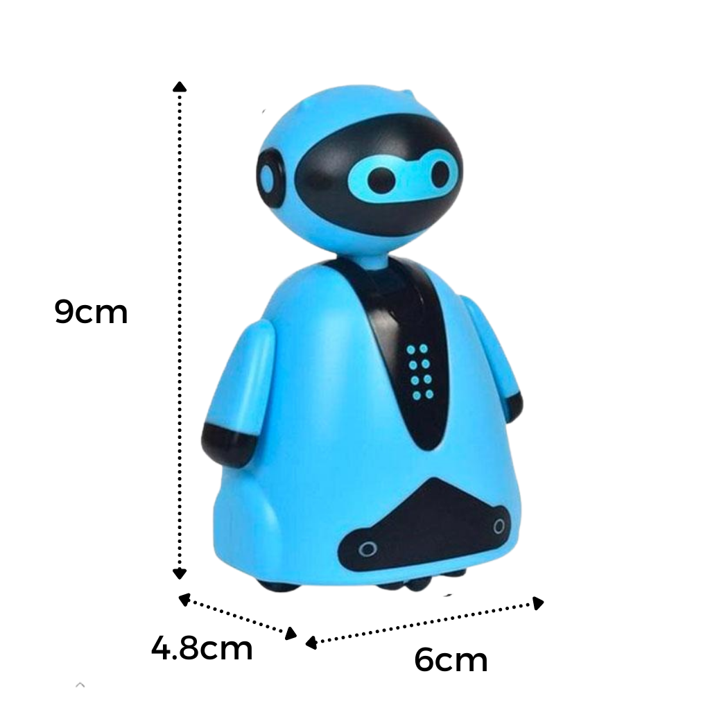 Robô de seguimento de linha inductivo da Miarhb, brinquedo de atividade com design compacto e sensores de seguimento de linhas.