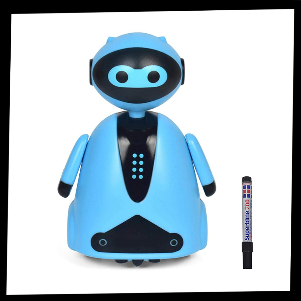Robô de seguimento de linha inductivo Miarhb, brinquedo de atividade com sensor para seguir rotas no chão.