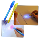 Conjunto de planche de desenho com luz mágica da Jetpapa, com efeitos incríveis para atividades criativas e divertidas.