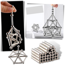 Conjunto de bastões e bolinhas magnéticas da Alextreme para construção e relaxamento, brinquedo de jogos e criatividade.