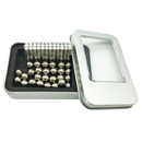 Conjunto de bastões e bolas magnéticos para construção, brinquedo educativo da marca Alextreme para crianças.
