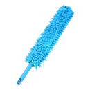Pano pluma flexível de microfibras para limpeza doméstica, cor azul, da marca Integratzker.