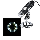 Microscópio digital USB com LED da Joyan, equipamento de laboratório para observação de amostras em alta resolução.