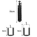 Mini tripé flexível para telefone da marca Generic, suporte compacto ajustável para fotos e vídeos.