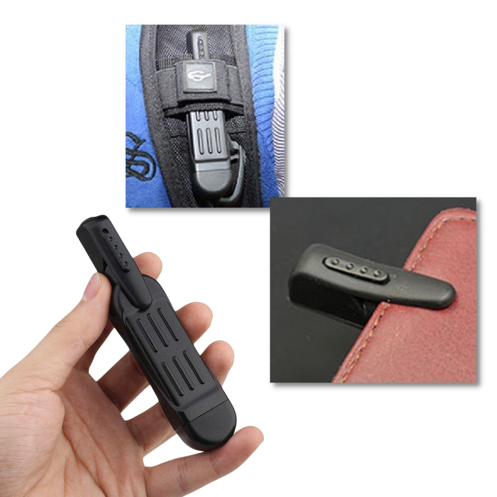 Câmera stylus compacta Maxcozy em design de caneta, dispositivo de gravação discreto e portátil para captura de vídeo e fotos.