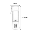 Garrafa mini portátil de mistura de suco da marca Chinatera, eletrodoméstico de cozinha para preparar bebidas em movimento.