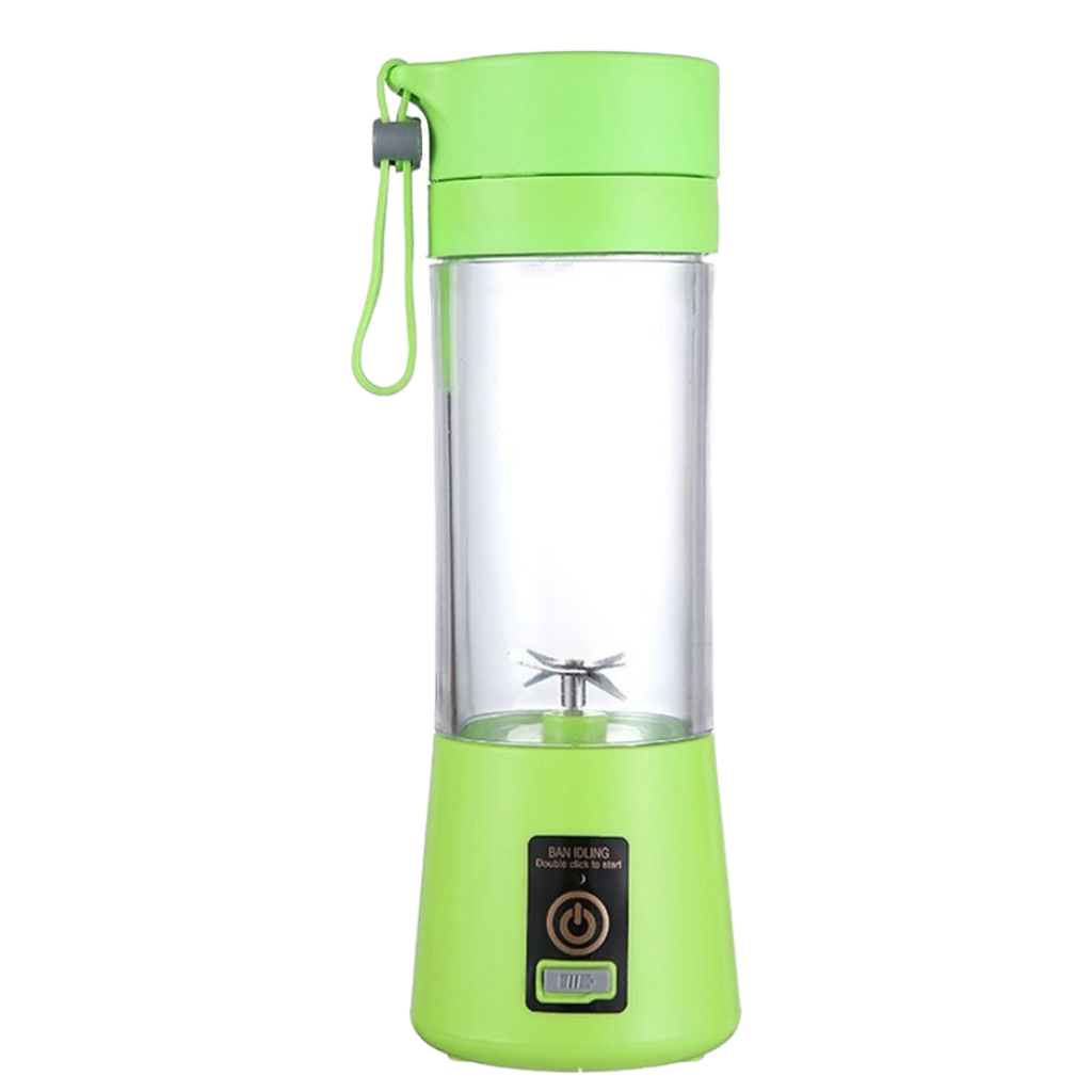 Garrafra de mistura de suco portátil Chinatera, mini eletrodoméstico de cozinha verde, para preparar sucos em movimento