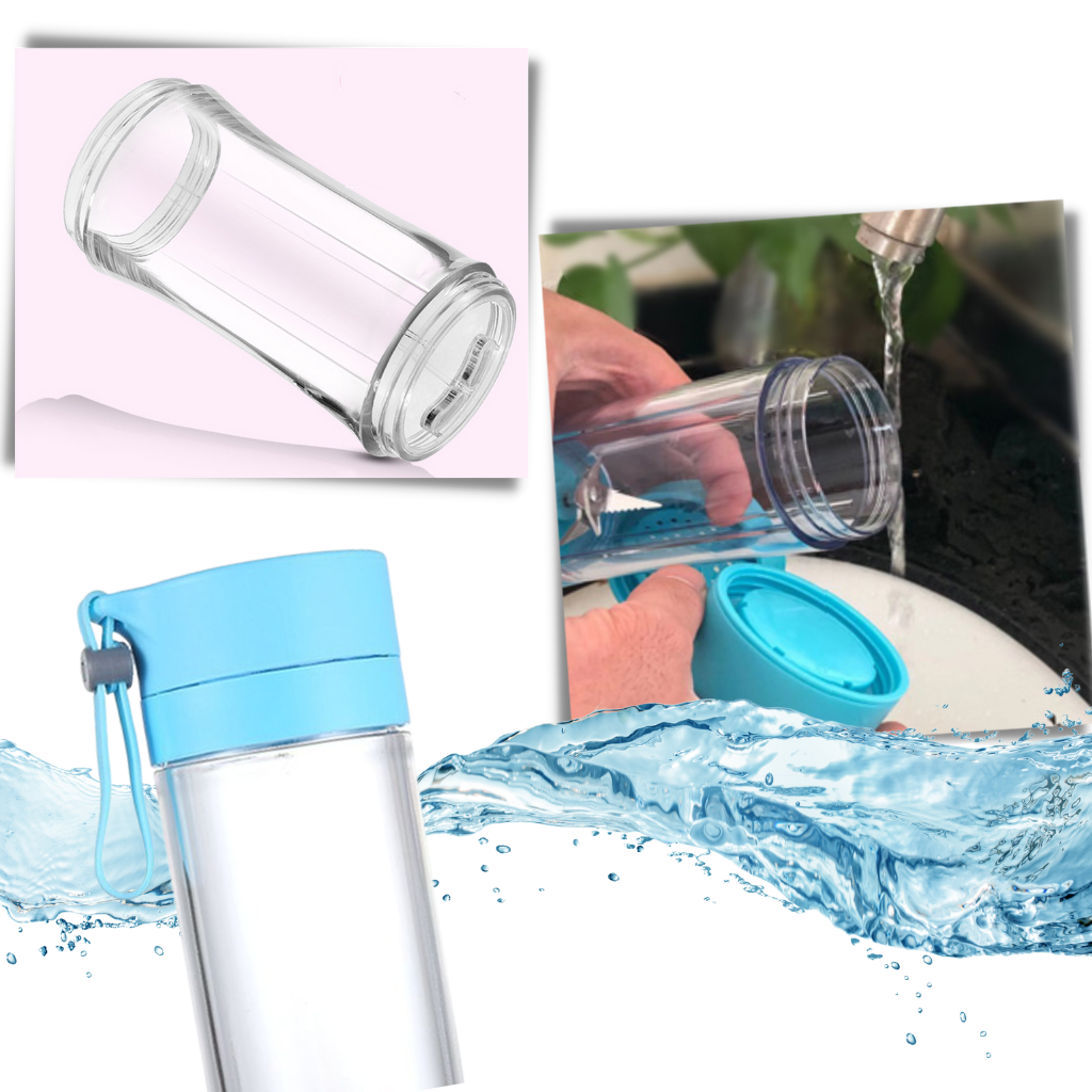 Mini garrafa de liquidificador portátil Chinatera para sucos, eletrodoméstico de cozinha para bebidas saudáveis.