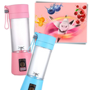 Garrafas de mistura de suco portátil Chinatera com seis lâminas, compacta e ideal para preparar sucos em movimento.