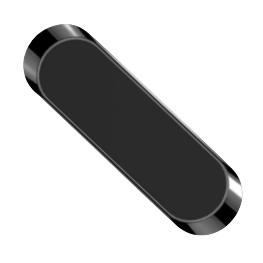 Suporte magnético preto para telefone Tvc-Mall Uk, compacto e fácil de usar, ideal para fixar dispositivos móveis com segurança.