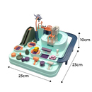 Veículos de brinquedo mecânicos Dynwave para crianças, ideal para pista de corrida e diversão educativa.