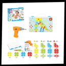 Conjunto de perceuse para mosaïque da Bestchoiceproducts, ferramentas de jogos de destreza, com acessórios para trabalhos detalhados.