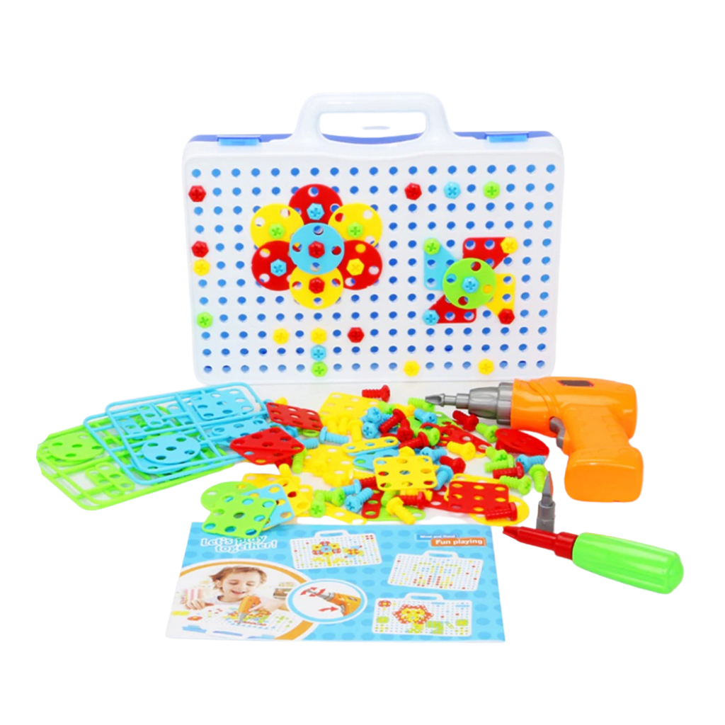 Conjunto de ferramentas de perfuração para mosaico da marca Bestchoiceproducts, ideal para jogos de destreza e artesanato.
