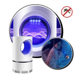 Lâmpada LED anti-mosquito Supervalue para desinsetização, com luz UV, ventilador de sucção e design para eliminar mosquitos e insetos.