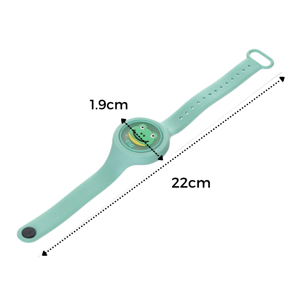 Pulseira repelente de insetos para crianças da marca Mumaoyi, acessório de roupa para bebês e crianças pequenas.