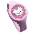 Bracelete repelente de mosquitos para crianças, acessório de vestuário para bebês e crianças pequenas, na cor rosa, marca Mumaoyi.