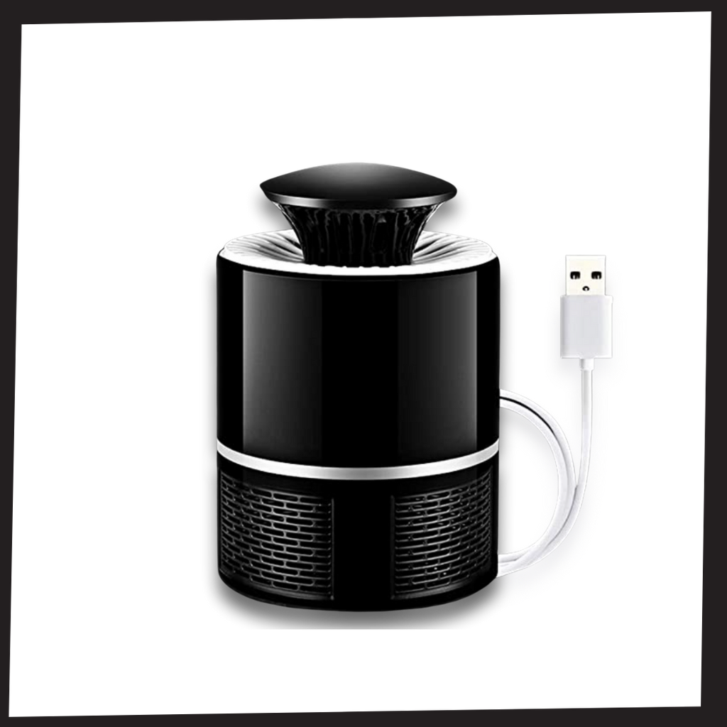 Lâmpada LED anti-mosquito Hotbest 360° para desinsetização, ideal para eliminar mosquitos de forma eficiente.