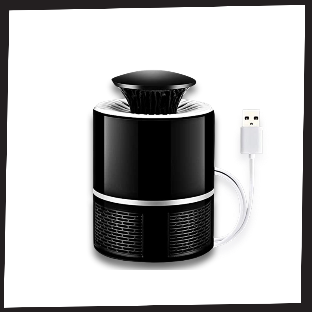 Lâmpada LED anti-mosquito Hotbest 360° para desinsetização, ideal para eliminar mosquitos de forma eficiente.