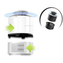 Lâmpada LED anti-mosquitos 360° Hotbest para desinsetização, com design fácil de limpar e proteção contra mosquitos.