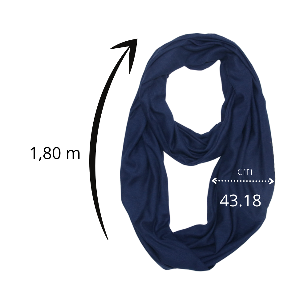 Cachecol quente Taicanon com bolso escondido, tecido macio e confortável, ideal para aquecimento e estilo no inverno.