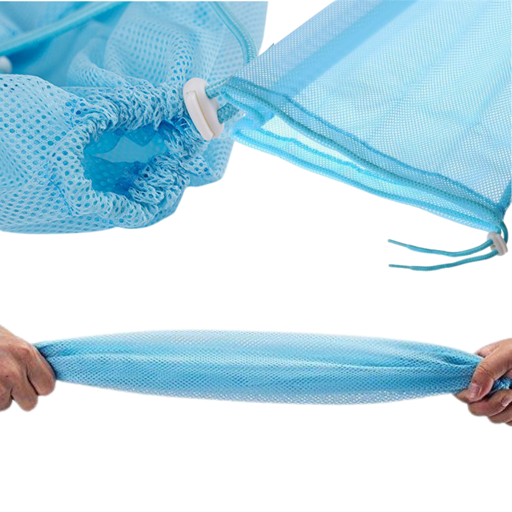 Sac en filet multifuncional Quintina para tosa de animais de estimação, feito de material de alta qualidade, ideal para higiene e transporte