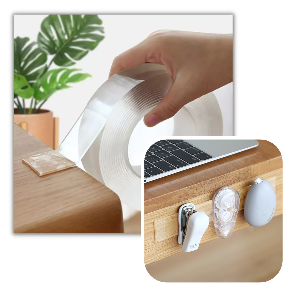 Fita adesiva Nano Mágica Hailicare para aparelhos eletrodomésticos, com superfície resistente e duradoura.