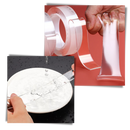 Fita adesiva Nano mágica reutilizável da Hailicare para acessórios de eletrodomésticos, visível na imagem.