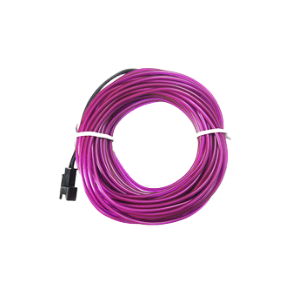 Fio de LED neon colorido roxo da marca Homyl, guirlanda luminosa para decoração com luzes vibrantes.